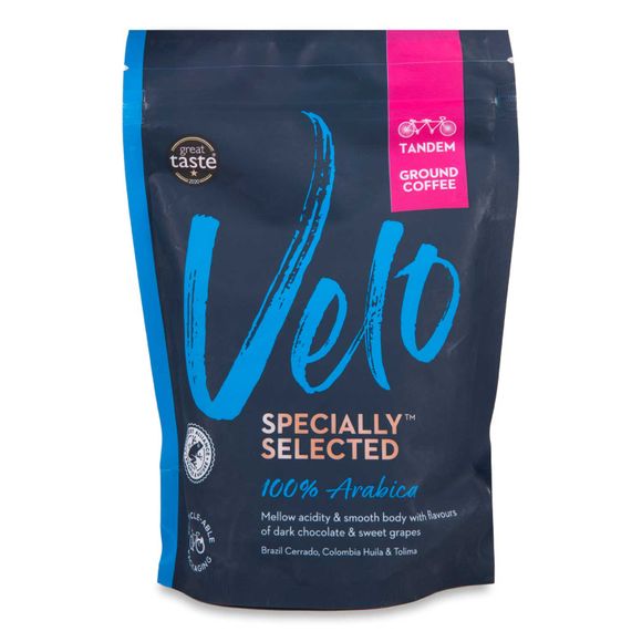 Velo Specially Selected Tandem Ground Coffee 200g