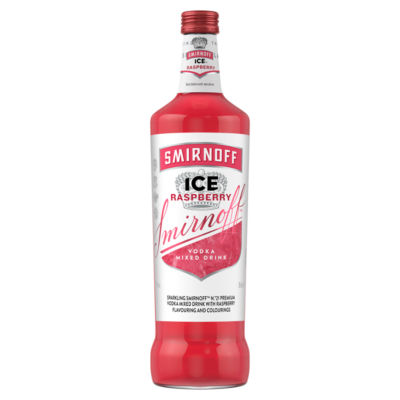 Smirnoff Ice Raspberry 4% vol Ready To Drink Premix  70cl