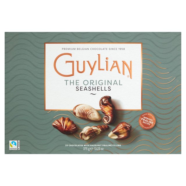 Guylian Chocolate Seashells 65g (Box of 6)