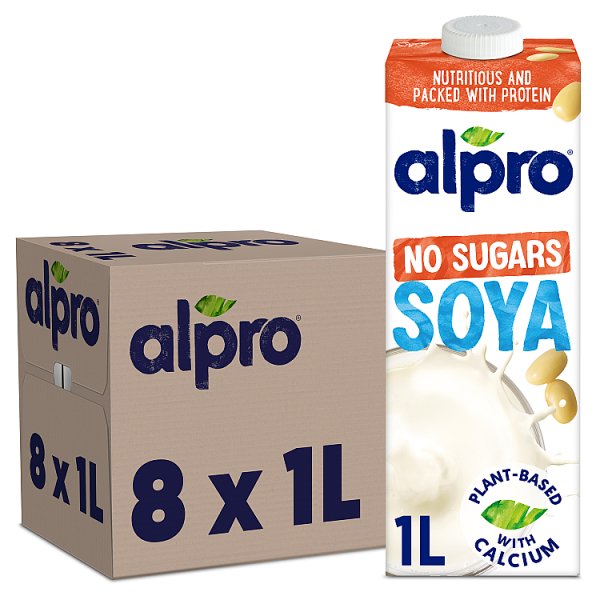 Alpro Soya Unsweetened Long Life Drink 1L