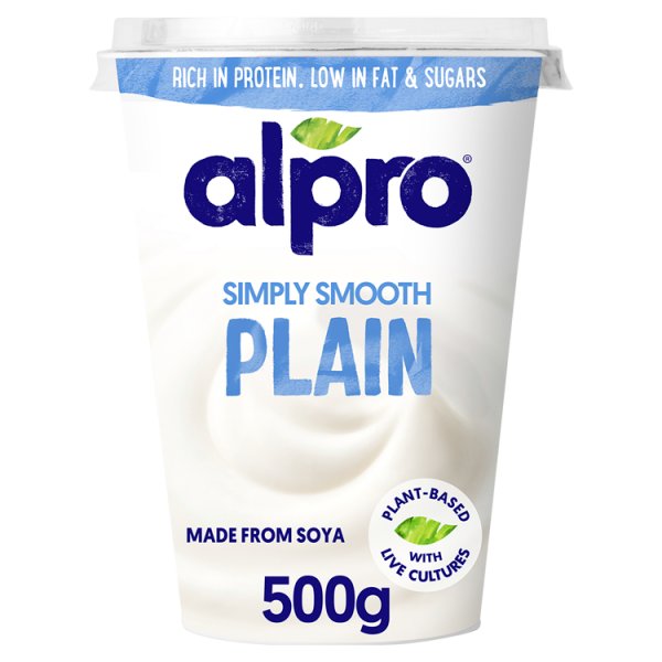 Alpro Plain Soya Yoghurt Alternative