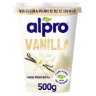 Alpro Vanilla Soya Plant Based Yoghurt Alternative 500g