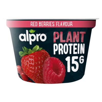 Alpro Plant High Protein Red Berries Yoghurt Alternative