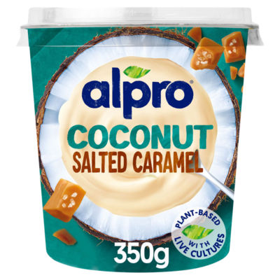 Alpro Coconut Salted Caramel Plant Based Yoghurt Alternative 350g