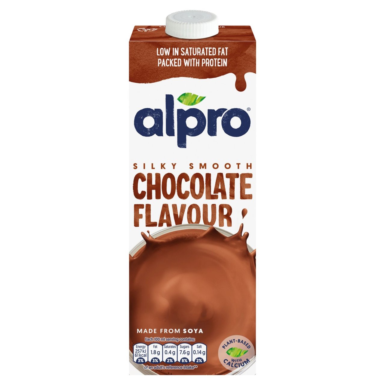 Alpro Soya Chocolate Long Life Drink 1L