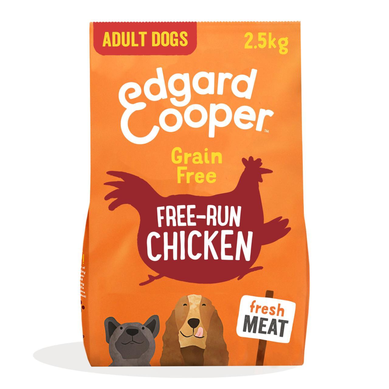 Edgard & Cooper Adult Grain Free Dry Dog Food with Fresh Free-Run Chicken