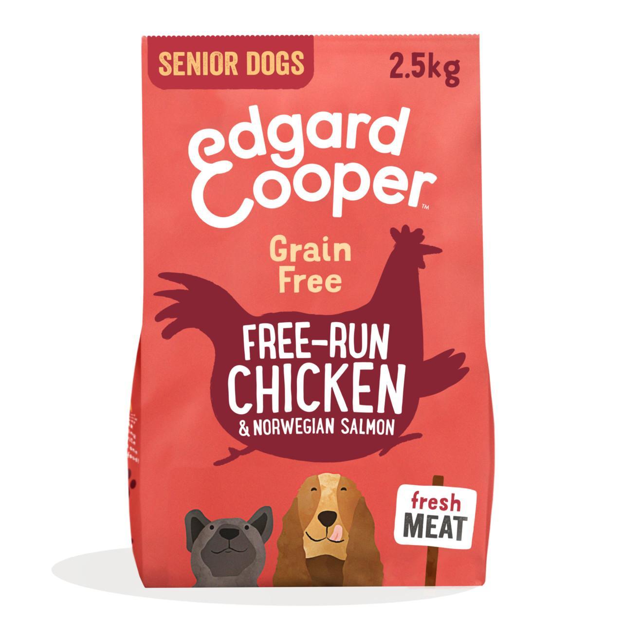 Edgard & Cooper Senior Grain Free Dry Dog Food Free-Run Chicken & Salmon