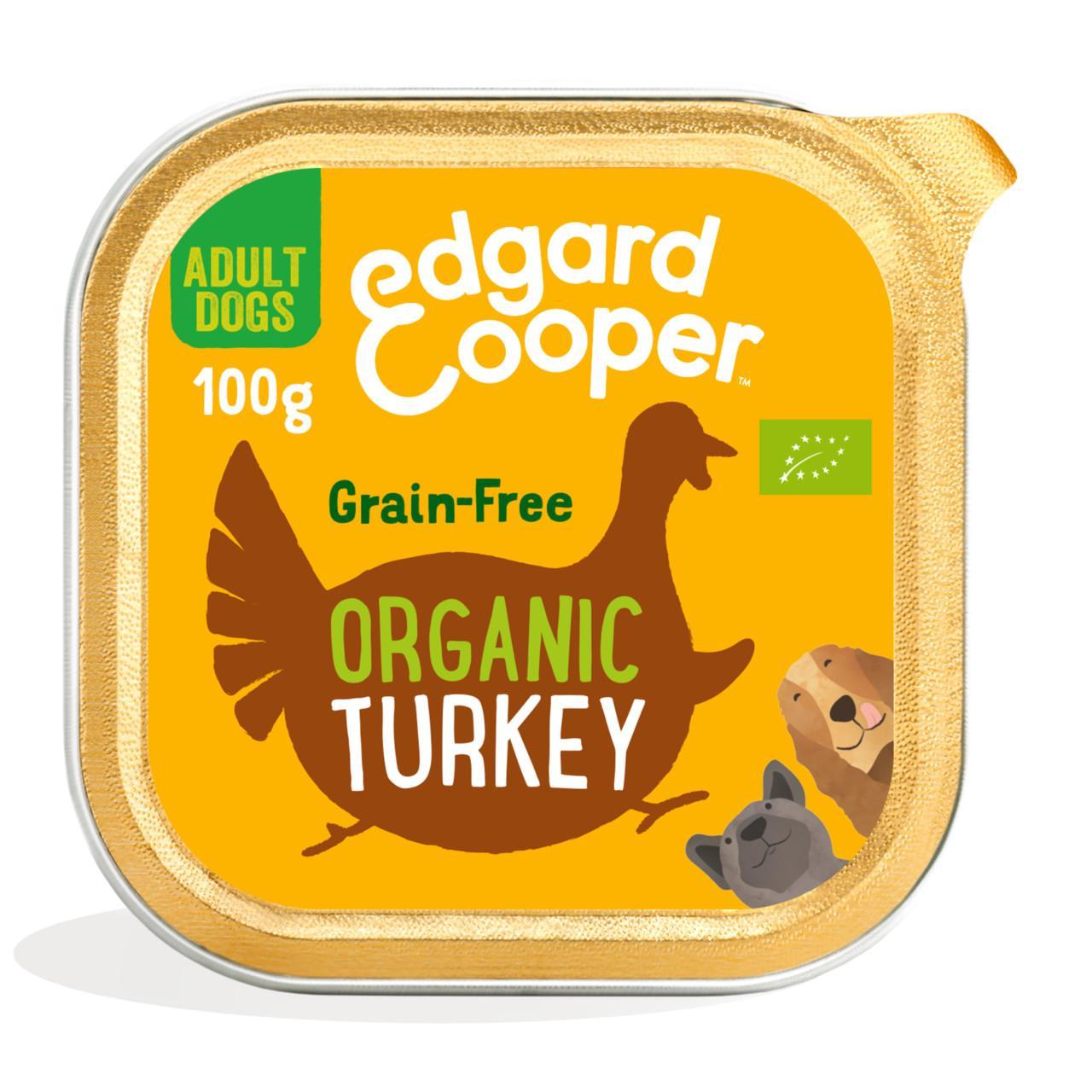 Edgard & Cooper Adult Grain Free Wet Dog Food with Organic Turkey