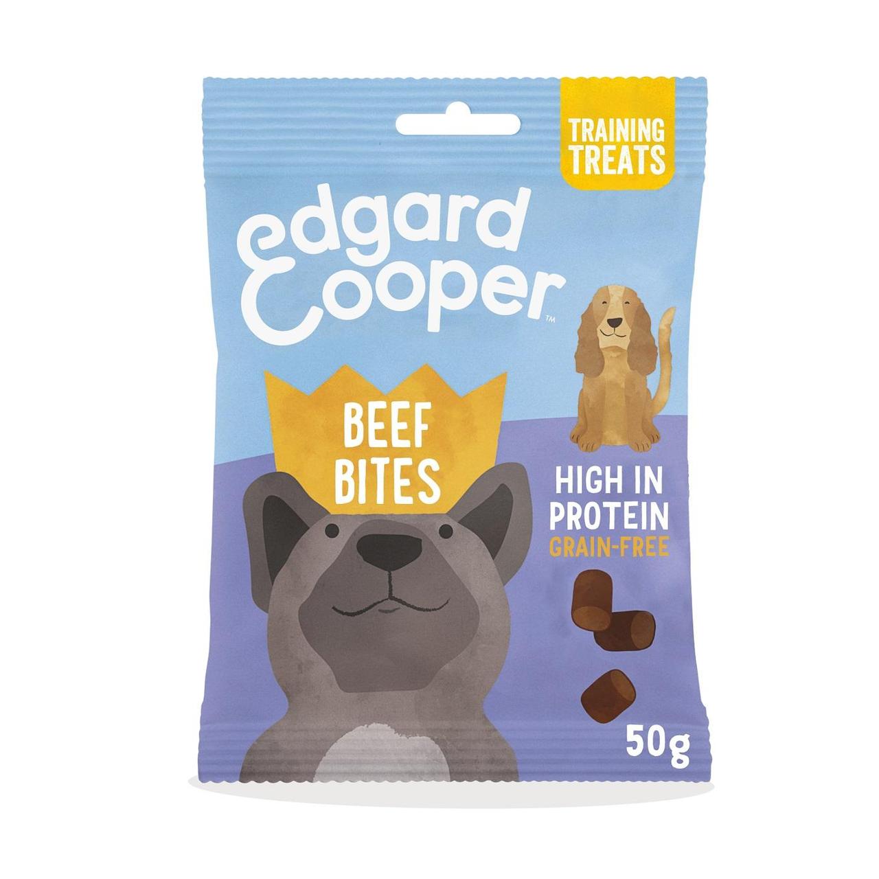 Edgard & Cooper Grain Free Bites with Beef, Strawberry & Mango Dog Treat