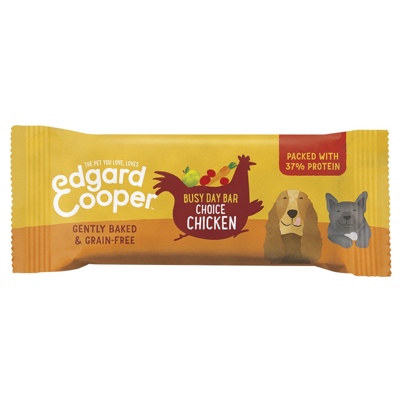 Edgard & Cooper Grain Free Busy Day Bar with Chicken Dog Treat