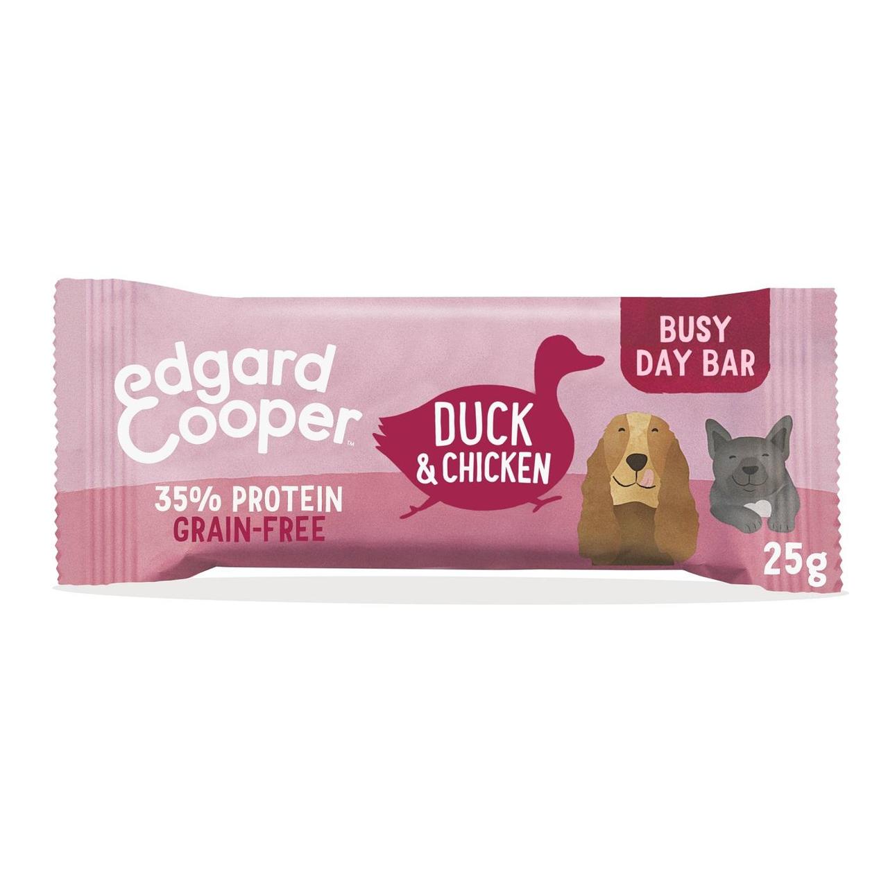 Edgard & Cooper Grain Free Busy Day Bar with Duck & Chicken Dog Treat