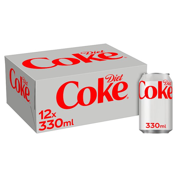 Diet Coke 12x330ml Cans