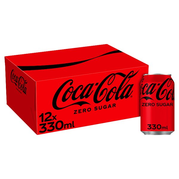 Coca-Cola Zero Sugar 12x330ml