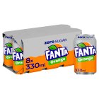 Fanta Orange Zero 8x330ml