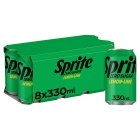 Sprite No Sugar Cans 8 x 330ml