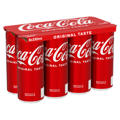 Coca-Cola Original Taste 8 x 330ml