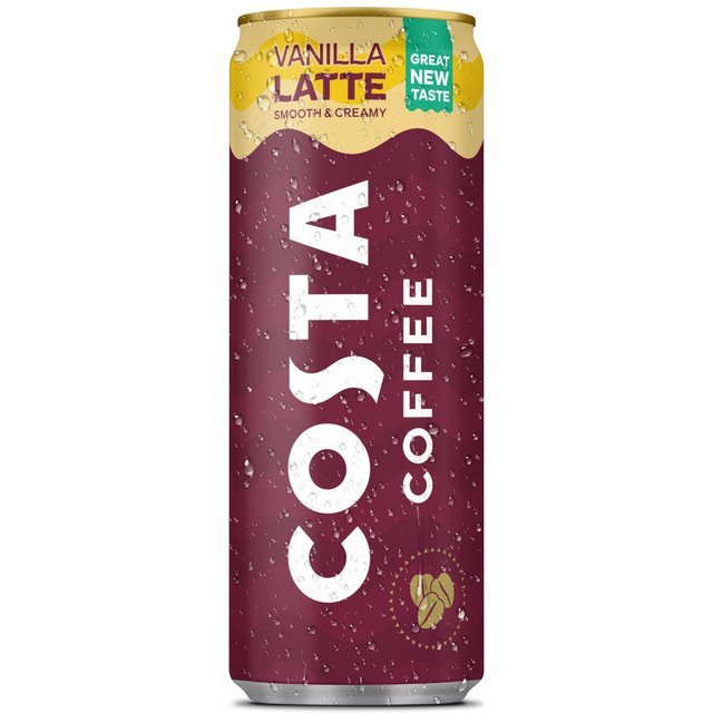 Costa Coffee Vanilla Latte Iced Coffee