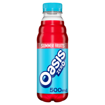 Oasis Summer Fruits Zero 500ml