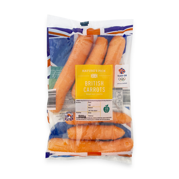 Nature's Pick Carrots 500g