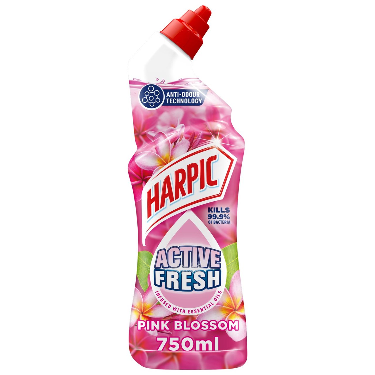Harpic Active Fresh Pink Blossom Toilet Cleaner Gel