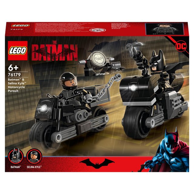 Lego The Batman Batman & Selina Kyle Motorcycle Pursuit 76179 