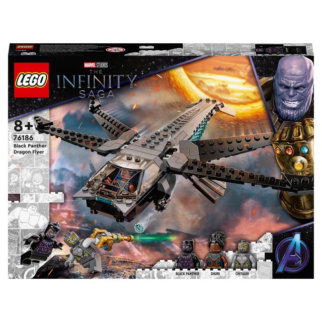 Lego Marvel Black Panther Dragon Flyer 76186 