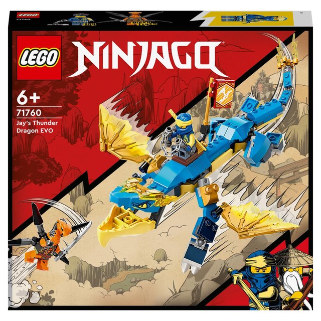 Lego Ninjago Jay's Thunder Dragon Evo 71760 