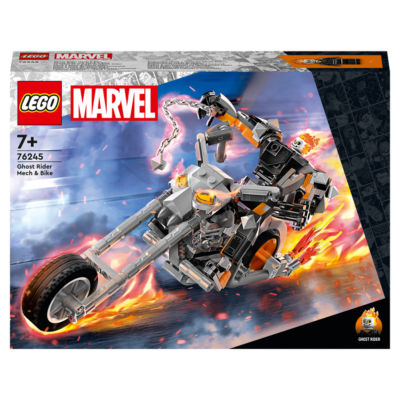 LEGO Marvel Ghost Rider Mech & Bike Toy Set 76245 ( Age 7 Years+)