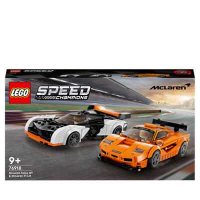 LEGO Speed Champions McLaren Solus GT & McLaren F1 LM 76918  Age 9+ Years