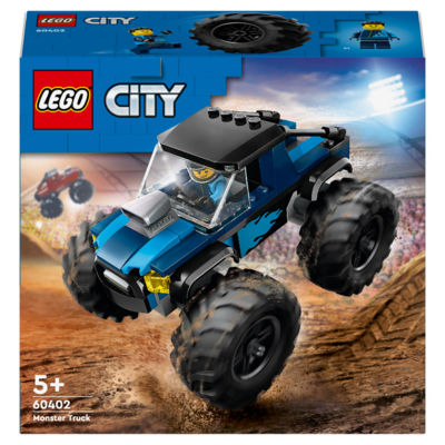 LEGO City Blue Monster Truck Racing Toy 60402