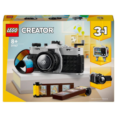 LEGO Creator 3in1 Retro Camera Toy Set 31147