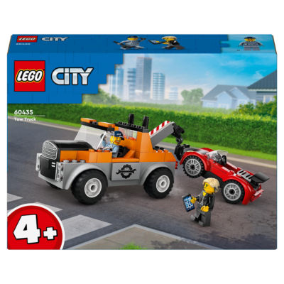 LEGO City Tow Truck and Sports Car Repair Toy 60435