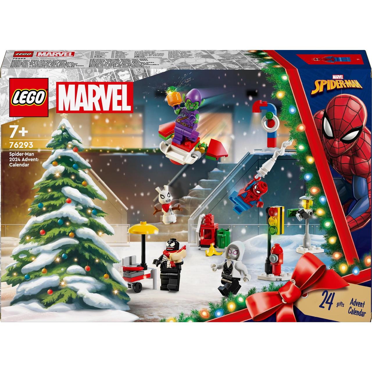 LEGO Spiderman Advent Calendar 2024 76293, 7+