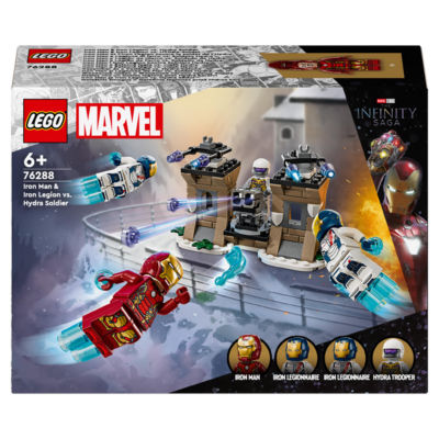 LEGO Marvel Iron Man & Iron Legion vs. Hydra Soldier 76288