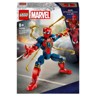 LEGO Marvel Iron Spider-Man Construction Figure 76298