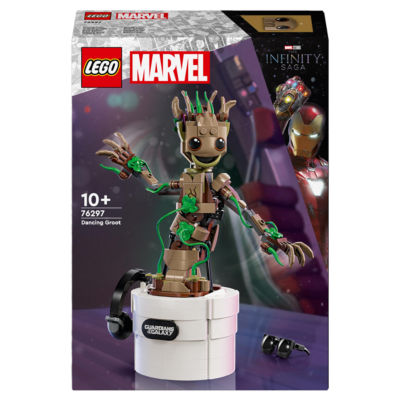 LEGO Marvel Dancing Groot Buildable Toy Set 76297