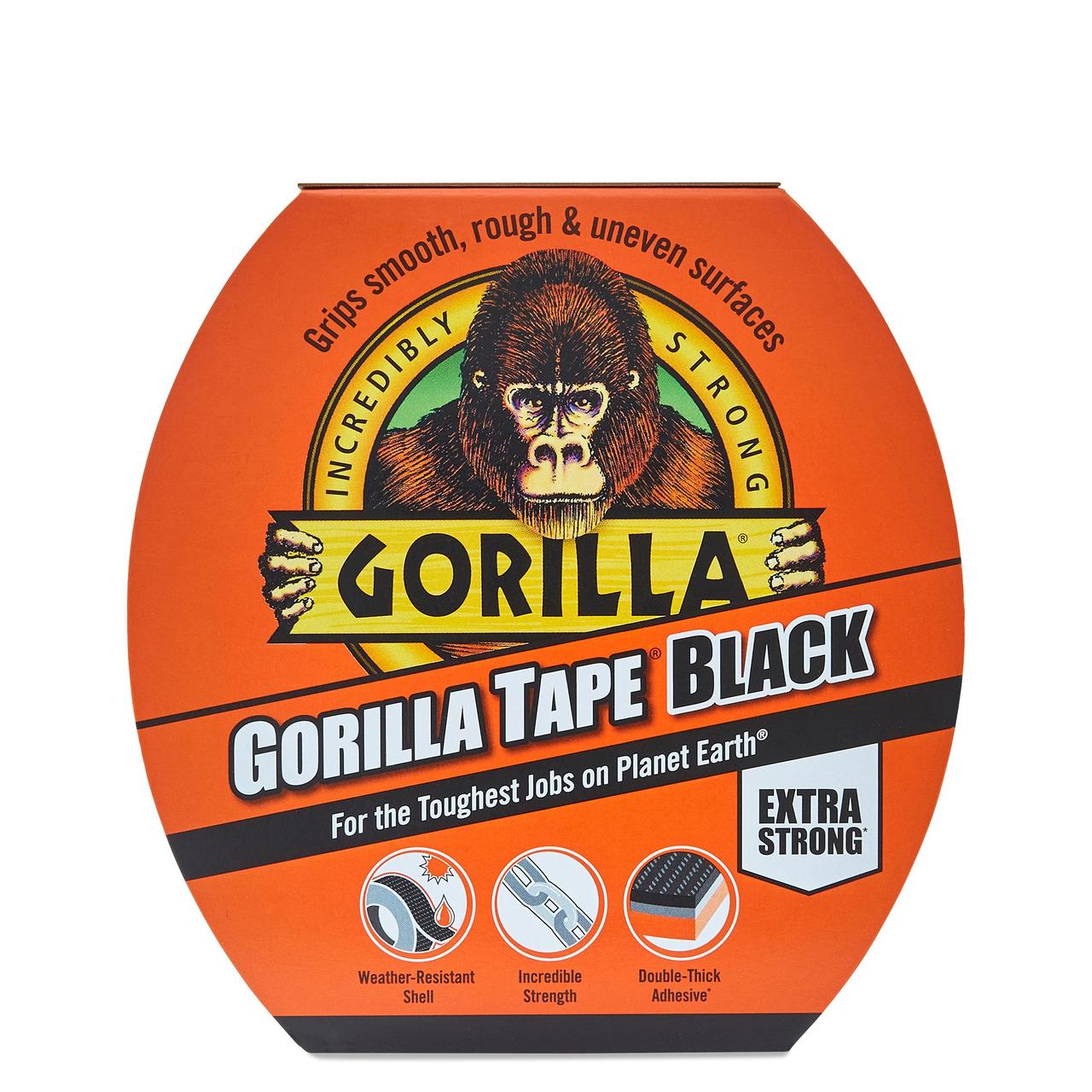 Gorilla Tape, Black 11m