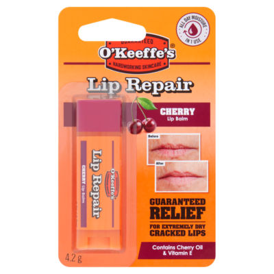 O'Keeffe's Lip Repair Cherry Lip Balm 4.2g