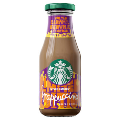 Starbucks Frappuccino Salted Caramel Brownie Flavoured Milk Iced Coffee 250ml