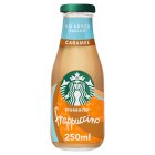 Starbucks Frappuccino Caramel Flavoured Milk Iced Coffee No Added Sugar 250ml