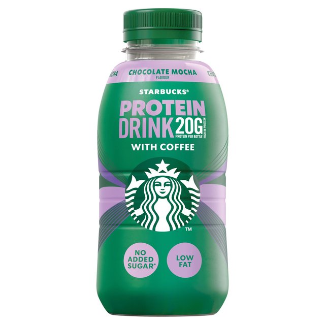 Starbucks Chocolate Mocha Flavour Protein Drink with Coffee 330ml