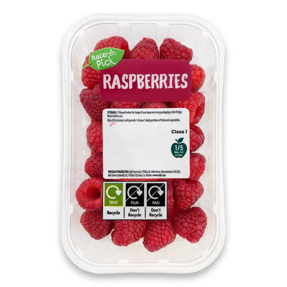 Nature's Pick Raspberries 150g