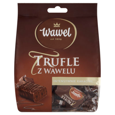 Wawel Trufle z Wawelu Chocolate Coated Candies with Rum Flavour 245g