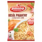 Amino Spicy Chicken Instant Noodle Soup with Chilli & Black Pepper 58g