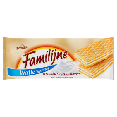 Jutrzenka Wafle Wafers with Cream Flavoured Cream