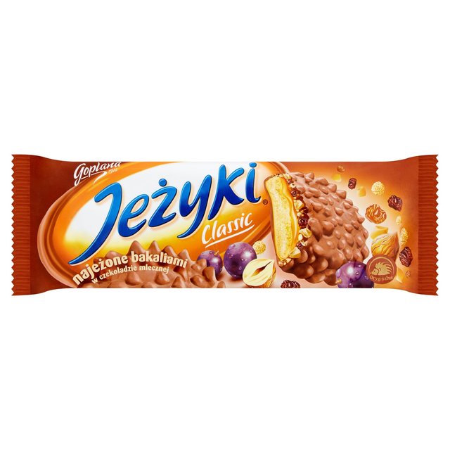 Jezyki Biscuits  Caramel Raisins  And Nut 140g