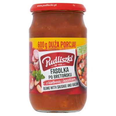 Pudliszki Fasolka Beans, Sausage & Bacon