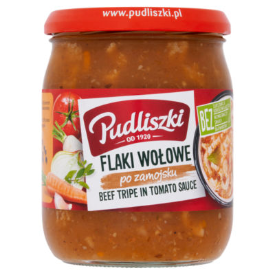 Pudliszki Flaki Beef Tripe in Tomato Sauce