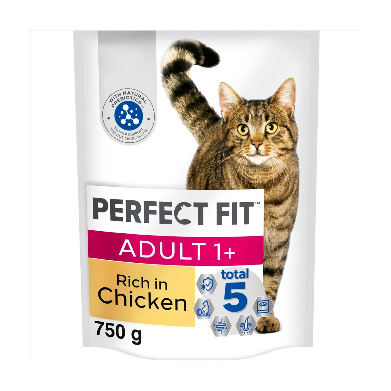 Perfect Fit Rich in Chicken Adult 1+ 750g