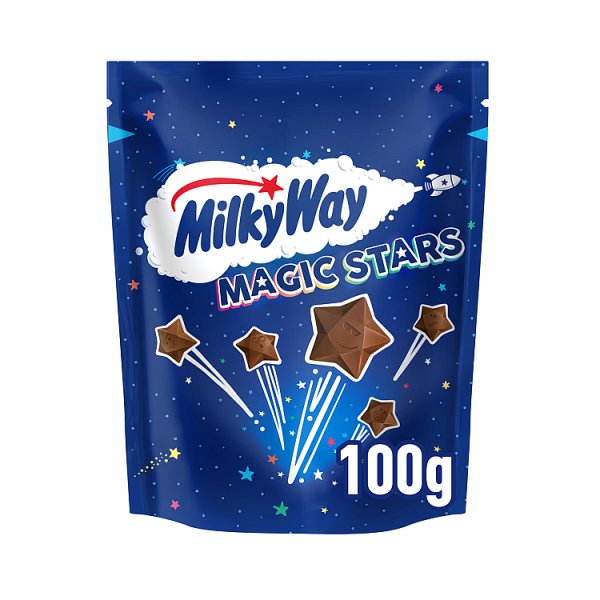 Milky Way Magic Stars Milk Chocolate Bites Pouch Bag 100.0g